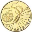 50 Ecu (50th Anniversary of United Nations)