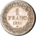 1 Franc (Medal alignment)