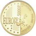 5,000 Francs (Brussels - European Culture Capital)