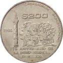 200 Pesos (175th Anniv. of Independence)