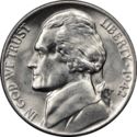 5 Cents (Jefferson - Billon)