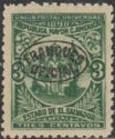 Allegory of Central American Union, overprinted