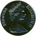 25 Cents (375th Anniversary of Bermuda. Arms of the Bermudas)