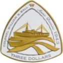 3 Dollars (American yacht "Col. William G. Ball")
