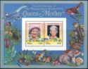 85th Birthday of Queen Mother Souvenir Sheet 1