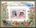 85th Birthday of Queen Mother Souvenir Sheet 2