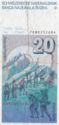 20 Franken/Francs/Franchi