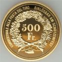 500 Francs (Federal Festival in Brusio (Graubünden))