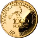 1,000 Forint (85th Anniversary of Zoltán Kodály)