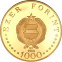 1,000 Forint (150th Anniversary of Ignácz Semmelweis)
