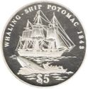 5 Dollars (Whaling ship "Potomac")