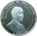 5 Dollars (50th Birthday of Prince Charles)