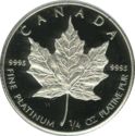 10 Dollars (Maple leaf Platinum Bullion)