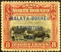 Ploughing with Buffalo - overprinted