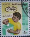 Boy with box and bike