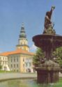 Kroměříž. Castle view from Big square