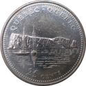 25 Cents (125th Anniversary of Confederation - Quebec)