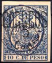 Revenue stamp overprinted
