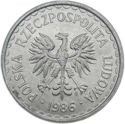 1 Złoty (small legend)