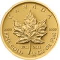 10 Dollars (Refinery Centennial Gold Maple leaf)
