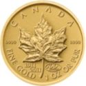 50 Dollars (Refinery Centennial Gold Maple leaf)