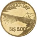 5,000 Nuevos Pesos (Salto Grande Dam)