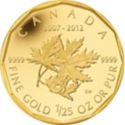 50 Cents (Three maple leaves, 2007-2012)