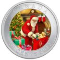 50 Cents (Christmas Lenticular. Santa Claus)