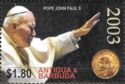 Pope John Paul II Waving with Left Hand