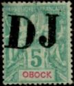 Type Groupe (Obock) overprinted