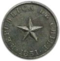 1 Centavo (Raised star)