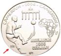1,500 CFA Francs (18th World Football Cup 2006 Germany) Mint mark
