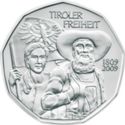 5 Euro (Tyrolean Resistance Fighters 1809)