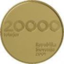 20,000 Tolarjev (10 years Independence + national currency)