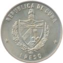 1 Peso (Cuban Flower - Mariposa)