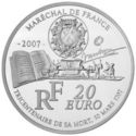 20 Euro (300th Anniv. Death of Sébastien Vauban)