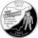 25 Cents / Quarter (Ohio - Silver edition)