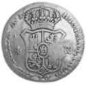 4 Reales (Countermarked Coinage (1841))