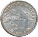 10 Centavos (50th Year of Republic)