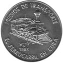 1 Peso (Transport - The Railway in Cuba)