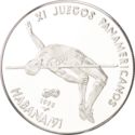 10 Pesos (Pan American Games. High jumper)