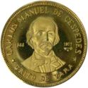 100 Pesos (Carlos Manuel de Cespedes)