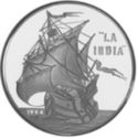10 Pesos (Sailing ship - LA INDIA)