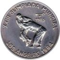 5 Pesos (Summer Olympic Los Angeles 1984 - Judo match)