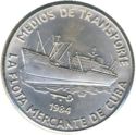 5 Pesos (Transport - Cuba's Merchant Fleet)