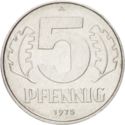5 Pfennig (large design)