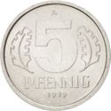 5 Pfennig (small design)