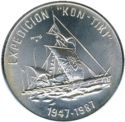 5 Pesos (Kon-Tiki Expedition)