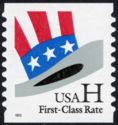 "H" Uncle Sam's Hat