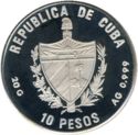 10 Pesos (5th Centennial Discovery of America - "Earth E...